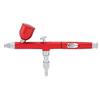 Double-Action Schwerkraft-Airbrush-Pistole 0,3 mm Spray Art Farbe Tattoo Nagel Werkzeugsatz(rot)