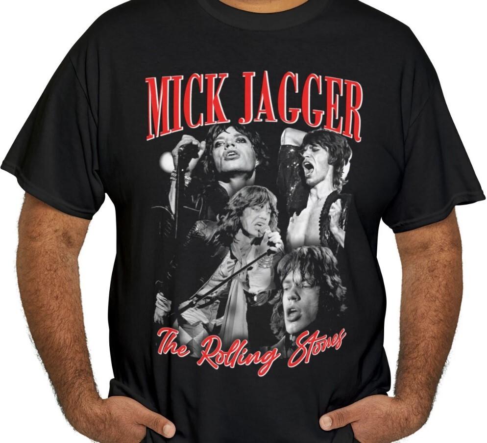 

Mick Jagger Vintage T-Shirt Men S And Women S Shirt Gift For Fan Unisex T-Shirt XXXXL