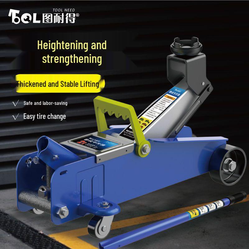 Horizontal Hydraulic Vehicle Jack for Sedans & SUVs