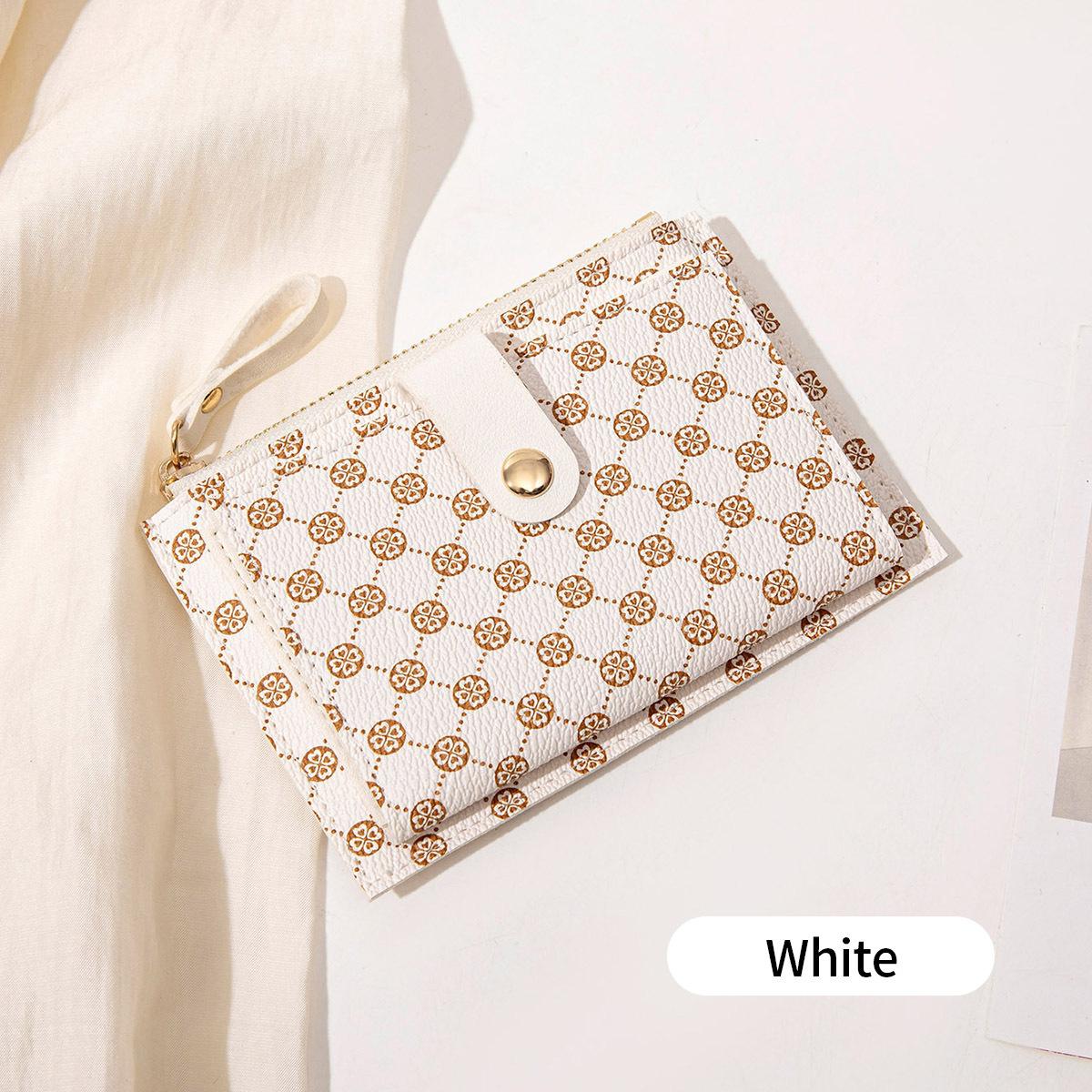 

Новый женский короткий кошелек Ультратонкий Портативный Складной Студенческий Маленький Картхолдер Модный Кошелек для Монет