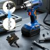 Nuts Zipper Drill Attachment for 1/4in 3/8in 1/2in Threaded Rods Nuts Spinning Drill Attachment for Conduit Racks& Strut Systems