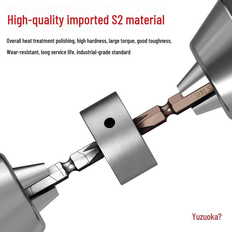 High-Strength Magnetic Phillips Screwdriver Bit Set for Electric Drills