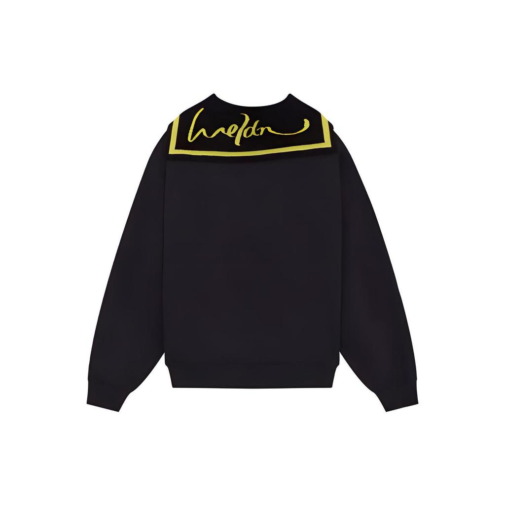 WE11DONE Sweatshirt Unisex Black WD-TS1-22-615-U-BK