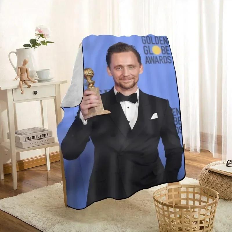 New Arrival Tom Hiddleston Blankets Printing Soft Blanket Throw On Home/Sofa/Bedding Portable Adult Travel Cover Blanket