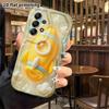 Phone Case: 2D Flat Design Suitable for Samsung Galaxy A34 A35 M05 M06 S20 S22 S21 FE Plus 5G Protective Case, Yellow Little Rocket, Perfect Christmas