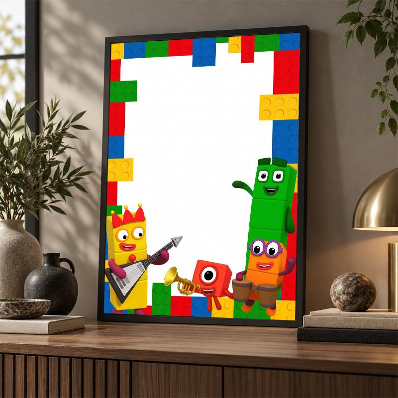 DIY 5D Diamond Painting Numberblocks Full Drill Diamond Art Wall Decor Craft Kit
