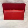 [Pre-Owned] Red Leather Card Holder - Excellent #CBBYMS