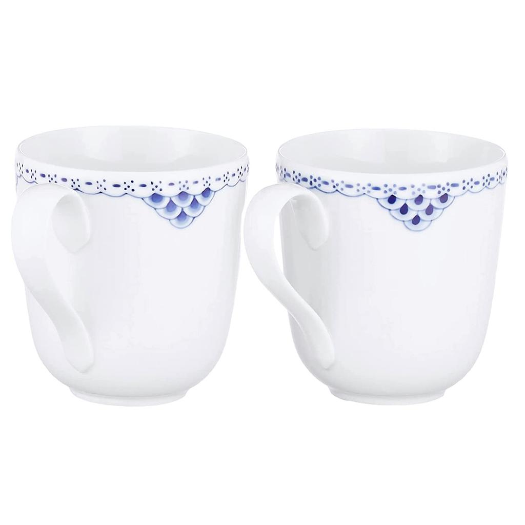 [Officiellt importerad] Royal Copenhagen Princess Par Muggar, 280ml, Bröllopspresent, Produktnummer 1020521
