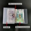 100Pcs Money Banknote Paper Money Album Page Collecting Holder Sleeves 3-slot Loose Leaf Sheet Album Protection