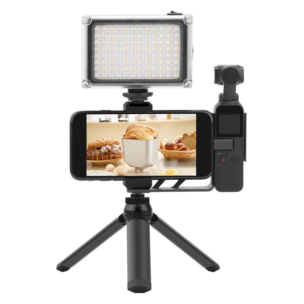 Aluminum Alloy Desktop Live Broadcast Mobile Phone Fixed Bracket   Tripod Kit for    Ket Camera