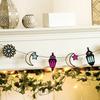 Eid Lantern Moon Star Banner Islamic Muslim Festival Wall Decor Ramadan Kareem Geometric Design Garland Home Party Supplies Gift
