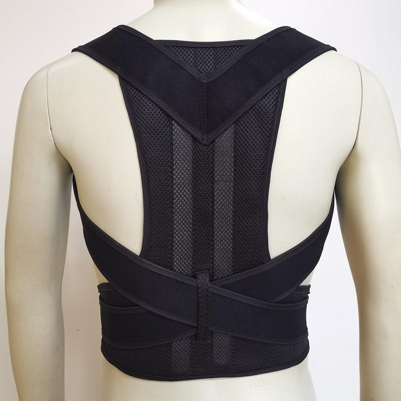 Adjustable Back Shoulder Posture Corrector Belt Clavicle Spine Support Reshape Your Body Home Office Sport Upper Back Neck Brace