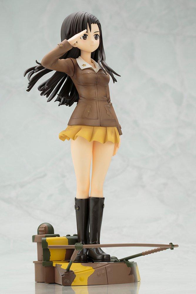 Kotobukiya Girls Panzer Movie Version Kinuyo Nishi Scale PVC Painted Finished Figure & 1/7