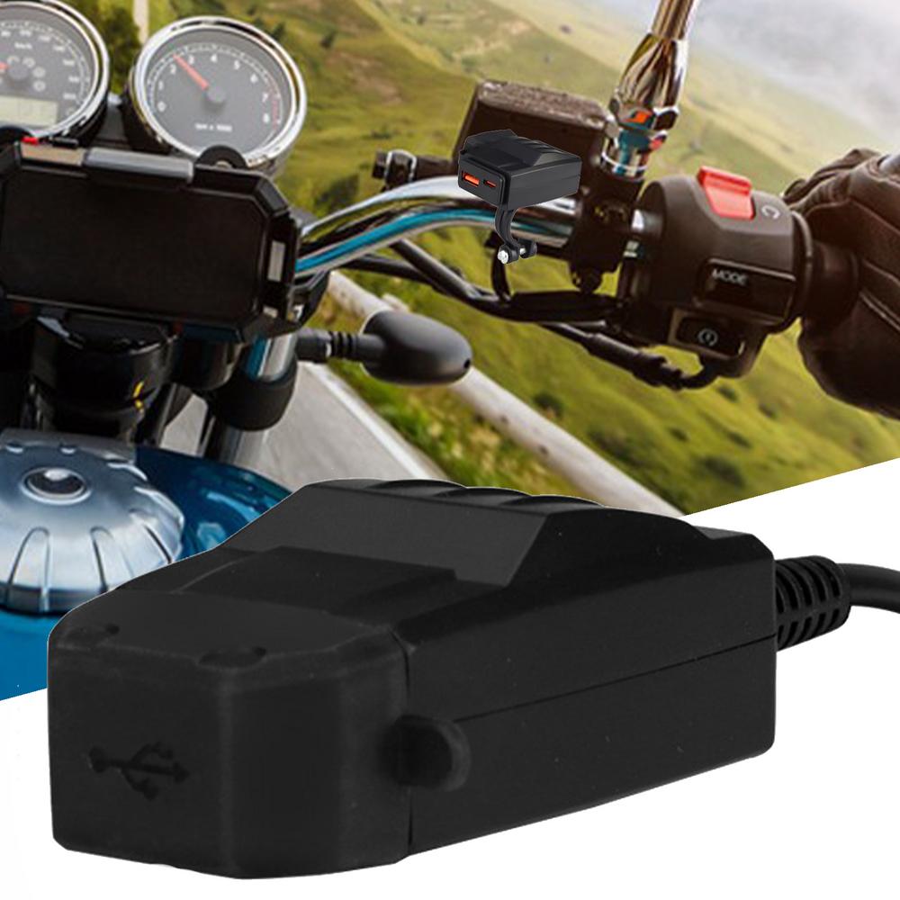 Phone Charger For Motorcycle PD35W Phone Charger Power Adapter Waterproof Motorcycle Phone Charger Port Fast Charging Motorcycle