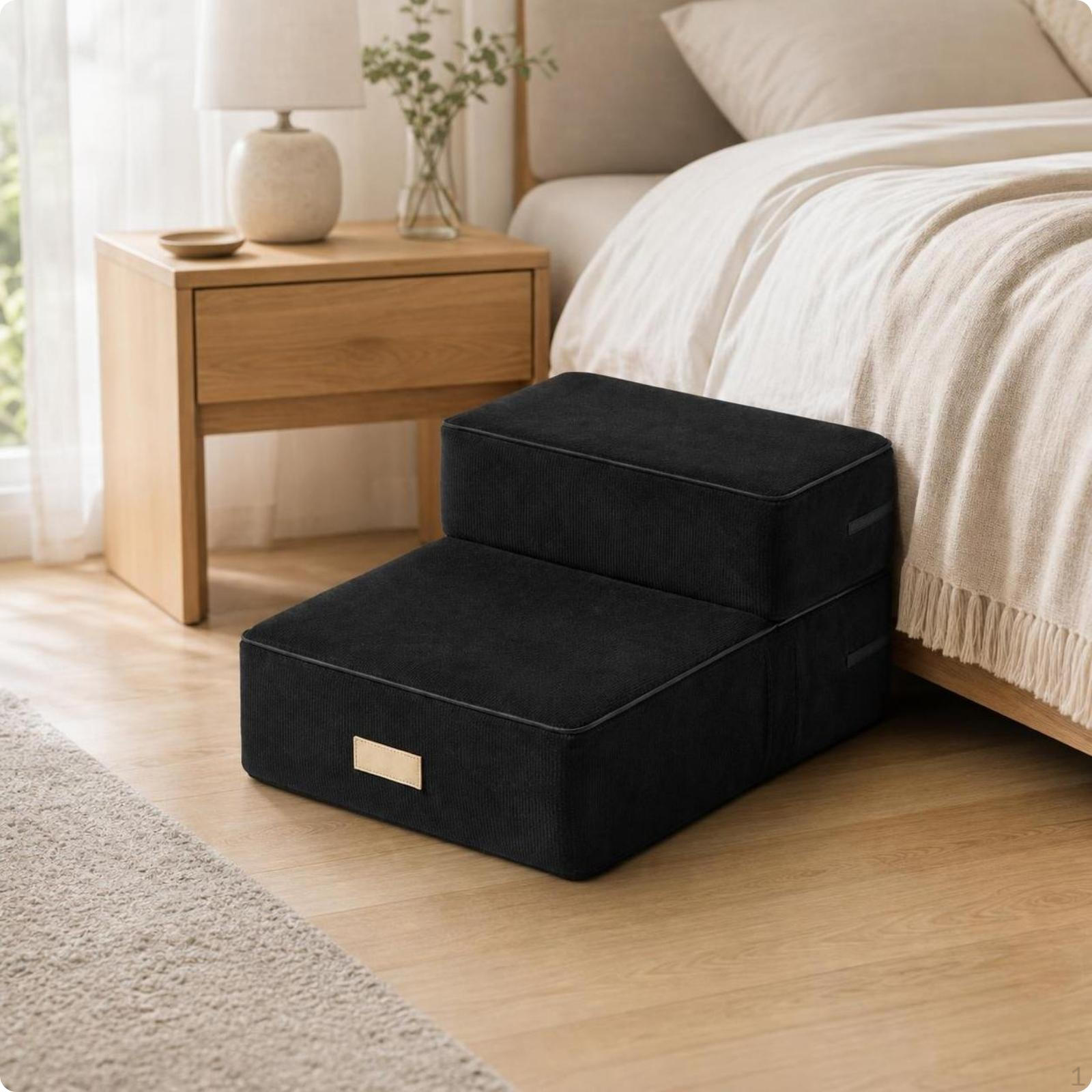 Dog Stair Ramp for Bed with