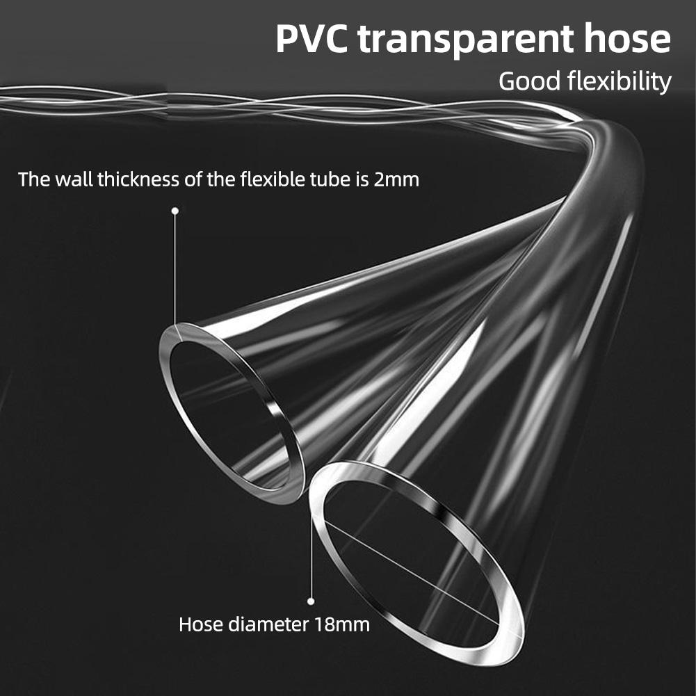 1M/1.5M/2M/3M/4M Manual Gasoline Fuel Suction Pipe Gas Siphon Pump Water Shaker Siphon Safety Self Priming Hose Pipe Plumbing Hoses Transparent