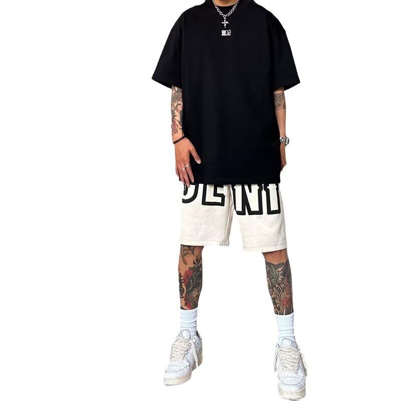 Shorts Men's Summer New Casual Versatile Loose Trendy Brand Running Sweatpants Beach Five-point Pants