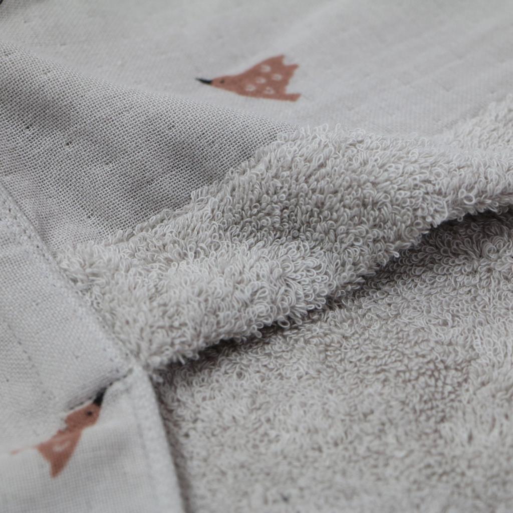 Imabari Towel Baby IORI BABY X FORNE Organic Food Bath [Iori] (Light Gray)