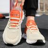 2025 New Live 2025 Light Sports Running Casual Outdoor Shoes Men's Shoes Flying Weaving Daddy Shoes