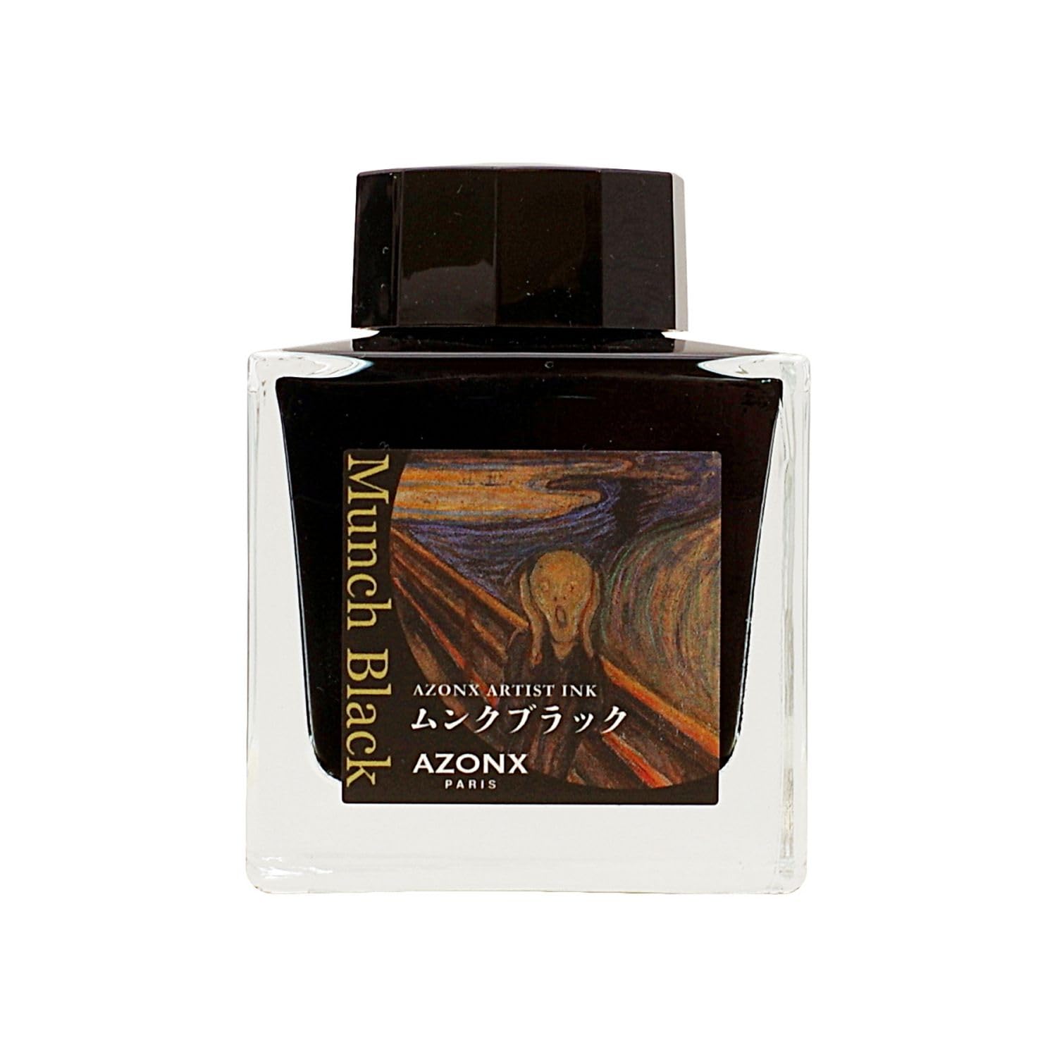 

Sekisei dye ink for fountain pen 50ml Munch black water-based AX-8885 чорний