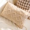 Luxury and Retro Bedroom Headboard Cushion Simple and Sophisticated High-Style Throw Pillow Cover Brown Color Sofa Cushion
