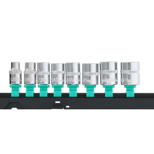 Takagi Socket Wrench Set with Holder 9pcs 9.5mm Square (mm) HSS-2