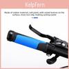 Mountain Bike Rubber Hand Grips With Lockable Design And Antislip Features For Cycling Enthusiasts