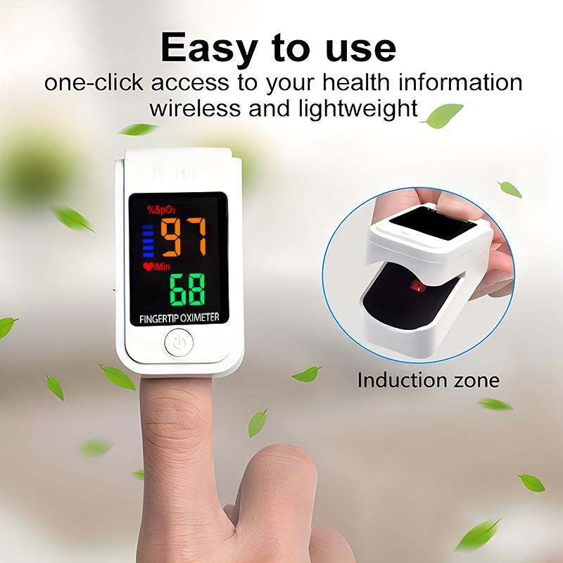 Rechargeable with Voice Upper Arm Automatic Blood Pressure Monitor, Digital BP Sphygmomanometer Or Finger Pulse Oximeter