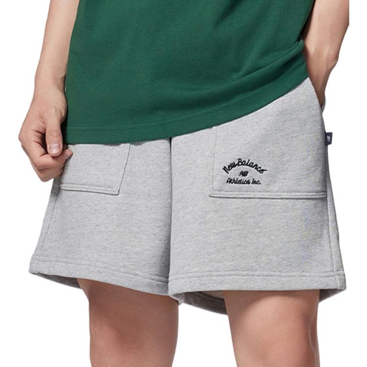 New Balance Sports Life Collection Sports Shorts Men's Gray AMS42325-GHM