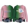 Women's Casual Round Neck Long Sleeve Valentine's Day Printed Pullover Top