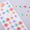 Dog Sticker English Letter Label Sticker Alphabet Stationery Sticker English Uppercase Lowercase