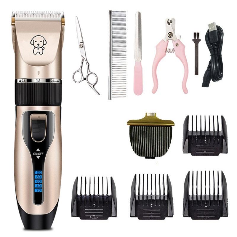 Easy to Operate Pet Hair Remover Clipper Rechargeable Dog Trimmer Professional