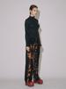 VEGAN TIGER Velboa Straight Pants (Black)