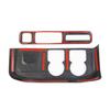 Carbon Fiber Side Console Headlight Switch Panel Cover Trim Accessories for 2021-2024 Chevy Tahoe Suburban for 2021-2024 GMC Yukon