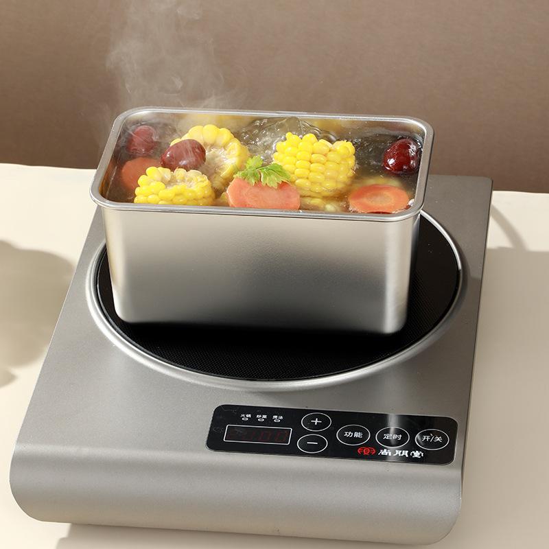 304 Stainless Steel Food Storage Container Airtight Microwave Safe Bento Box with Lock