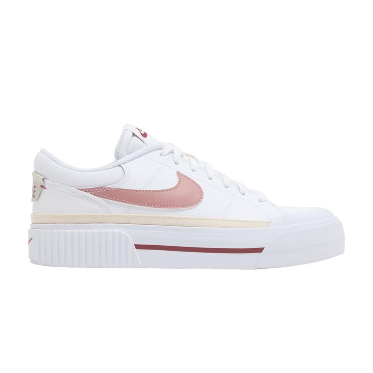 Nike Wmns Court Legacy Lift White Guava Ice 36.5