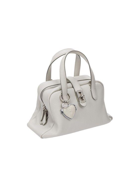 Vunque Herz Taschenspiegel Anhänger (Herz Taschenspiegel Anhänger) beige