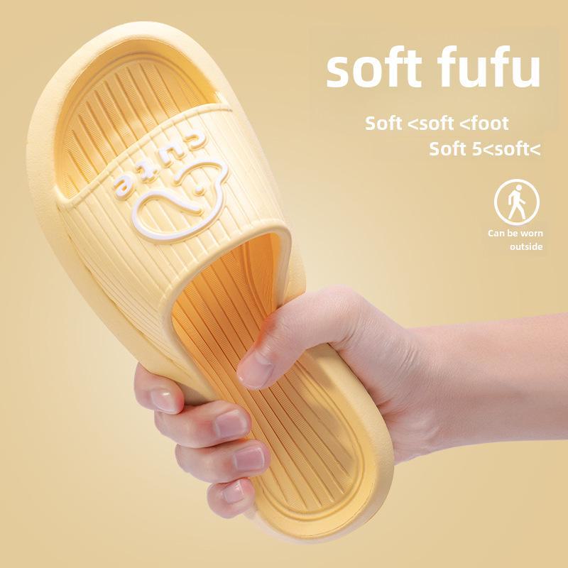 

Тапочки для купания принцессы с рисунком из мультфильма для девочек, лето 2024 г. - милые, сандалии для родителей и детей 40-41 жёлтый