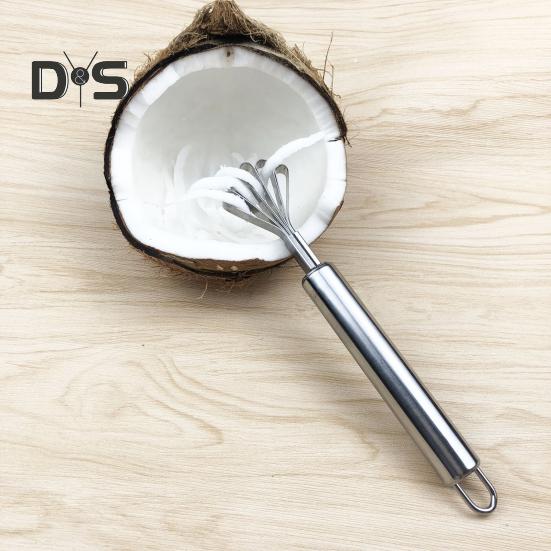 Coconut Planer Easy To Use Labor Saving 5 Claws Coconut Planer Slicer