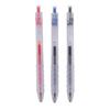 Retractable Gel Pen 0.5MM Tip Gel Inks Pens Quick Drying Novelty Writing Pen for Journaling Note Taking