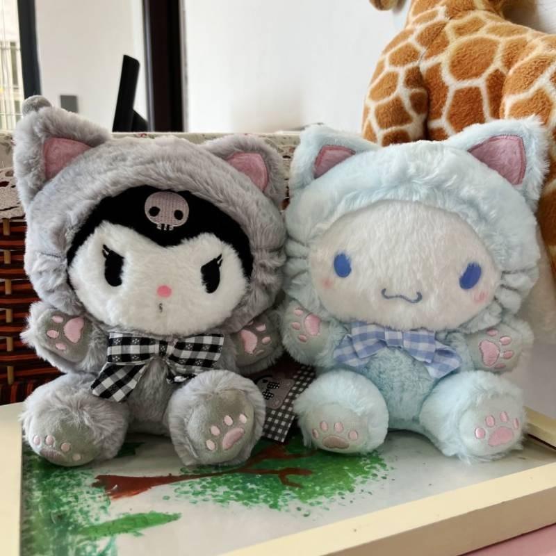 Adorable New Japanese Cat Paw Plush Kuromi Stuffed Animal Cute Plushie