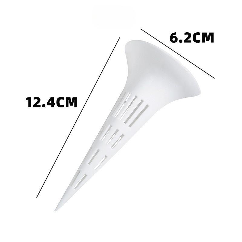 10PCS Breathable Conical Watering Device Prevent Root Rot Prevent Soil Loss Soil Aeration Device Root Aeration Plastic 1PC