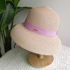 Cappello da sole estivo nuovo stile cappello da sole da donna pieghevole cappello da spiaggia tesa larga protezione solare da viaggio cappello da sole stile Hepburn cappello da viaggio