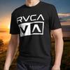 Nieuw item RVCA surf Active Logo T-shirt Grappig Amerikaanse Maat S tot 5XL