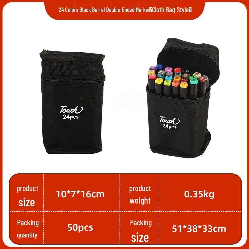 Touch48 Double-Headed Color Markers for Children - Art Drawing Tools