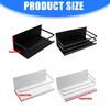Space Saving Refrigerator Magnetic Storage Rack For Kitchen Bathroom Garage No Tool Installation