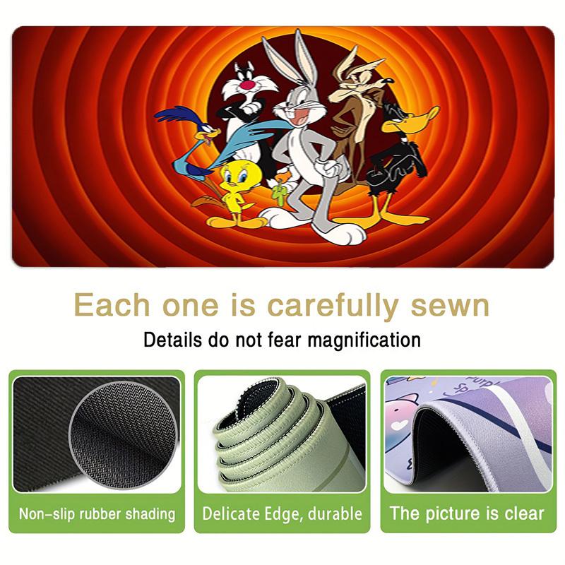 1pc Looney Tunes Characters Computer Pad with Vibrant Print, Mouse Pads for Desk 136