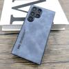 Leather Car Mount Magnetic Case For For Samsung Galaxy S25 S24 S23 S22 S21 S20 FE Note 20 Ultra Plus A55 A54 A53 A52 A15 5G Cover