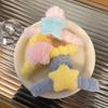 Multicolor Cute Plush Star Hair Clips for Women Girls Children Sweet Fluffy Hairpins Large Shark Clip Hair Accessories