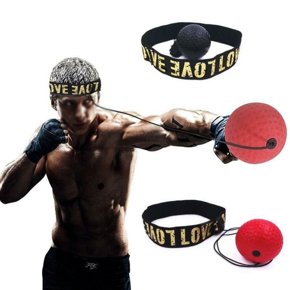 Effizient trainieren mit MMA Muay Thai Boxen Speedball und Kopfband Set